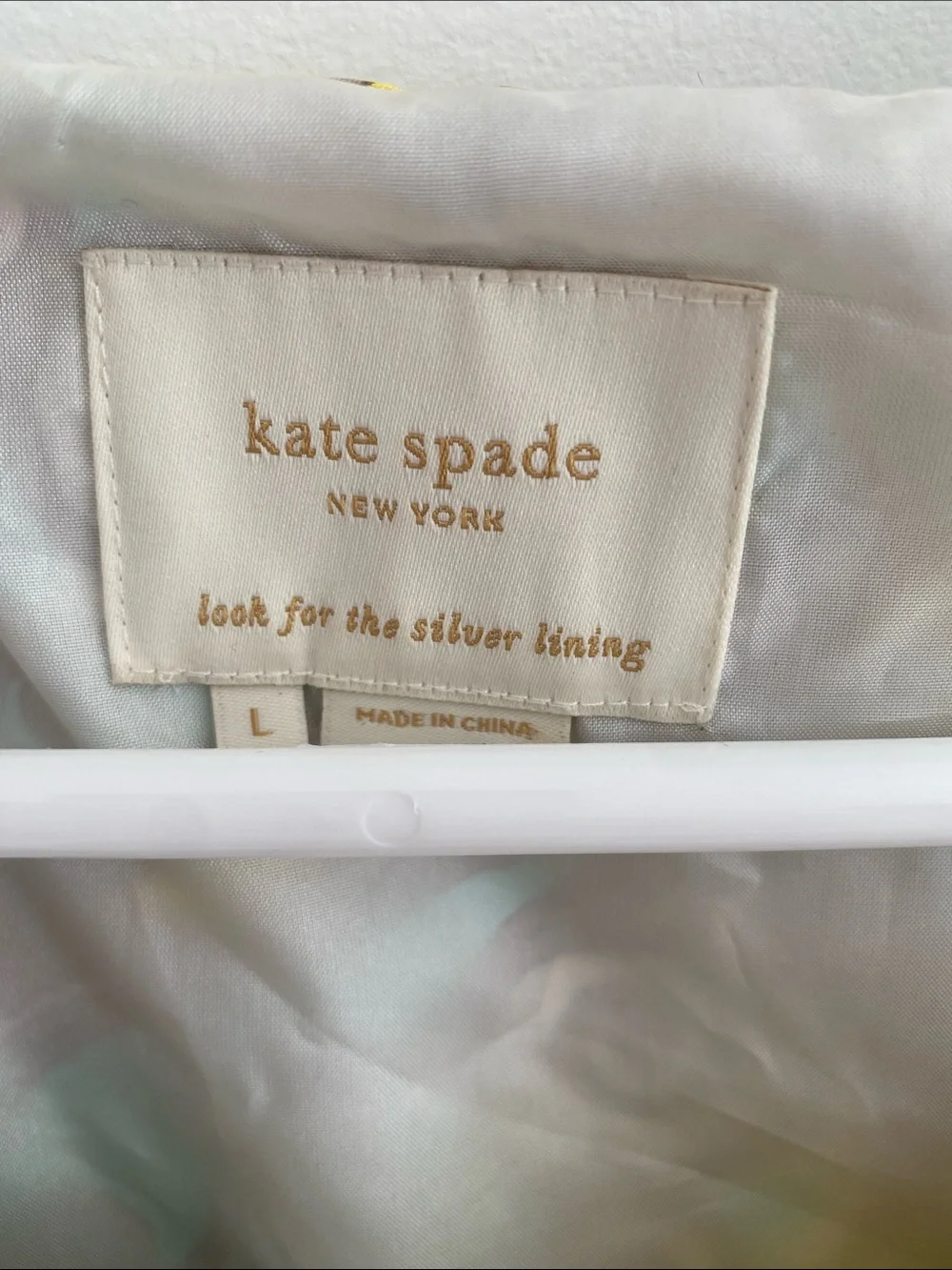 Kate Spade Silk Butterfly Shift Dress Teal Amber Citrus LARGE